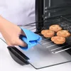 Silicone Oven Mitt Heat Resistant Gloves Clips Baking Oven Mitts Anti-slip Pot Holder Kitchen Cooking Tool HHA1289