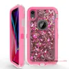 Liquid Glitter Case For iPhone Xs Max XR X 8 7 6 Plus Quicksand Defender Cover For Samsung Galaxy S9 + S8 Plus S7 edge Note 9 J3 J7 2018