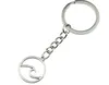 20st/Lot Key Ring Keychain Jewelry Silver Plated Wave Charms hänge för nyckeltillbehör