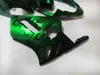 Injektion ABS plastfeedningar för Kawasaki Ninja ZX12R 2000 2001 ZX 12R 00 01 Green Road Racing Chinese Fairing Body Parts