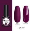 Ur sucre 75 ml Gel Rigoux de ongles Pink Purple Color Série UV LED Vernis SEMI PERMANANT GEL 60 COULEURS SAUK OFF UV POSION1499487