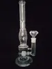 hoch: 35 cm Honeycomb Bong Manufacture Hot Selling Glaswasserpfeife mit Reifenstil und Honeycomb Glass Diffuser Percolator Glass Bongs