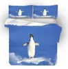 Animals 3D Printed Fleece Fabric Bedding Suit Quilt Cover 3 Pics Duvet Cover High Quality Bedding Sets Bedding Supplies Home Texti280D