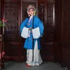 Вышивка цветами китайской драмы одежда с длинными рукавами женщина платье классического танца пекинский оперный костюм сценическая одежда