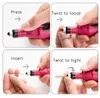 1Set Power Professional Electric Manicure Machine Pen Pedicure Nail File Nail Tools 6 Bits Drick Nail Drill Machine