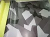 Black White Grey Pixel Camouflage Vinyl Wrap för fordonsbil Wrap Graphic Camo Truck Wrap som täcker bilklistermärken 1.52x30M 5x98ft