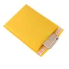 100 pcs yellow bubble Mailers bags Gold kraft paper envelope bag proof new express bag packaging shipping bags