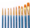 Groothandel 10 stks Painting Pen Oil Brush Set Report Manicure Tekening Onderwijs Toy DIY Tool