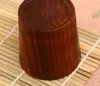 Tazza di caffè in legno all'ingrosso con tazza di legno giuggiola tazza di caffè orecchie