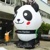 إعلان لطيف قابلة للنفخ بالون باندا 4M الهواء تفجير الكرتون Mascot Panda يحمل حقيبة مدرسية للحدث الافتتاحي المدرسي