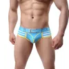 Mode-Großhandel-Sexy Homosexuell Männer Unterwäsche Streifen Höschen Marke Unterwäsche Hohe Qualität Bikini Breathalbe Boxer Männer Shorts Herren Kleidung
