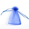 Bulk 5 Size Mixed Organza Jewelry bags Fashion Wedding Party Xmas Gift Packaging Pouches With Drawstring Cheap wholesale
