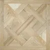 Antique Cinza Cores Branco Carvalho Versalhes Painéis De Piso De Madeira De Madeira De Madeira Parquet Parquet Medalhão Histórico Parede Revestimento Papel Papel Rugs Tapetes Arte