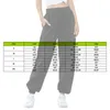 Löst joggar breda ben Sweatpants Kvinnor byxor PS storlek mjuk midja byxor streetwear koreansk casual yoga pant femme9803550