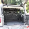 Czarna siatka oddzielająca zwierzęta siatka ogrodzeniowa bagażnik samochodowy siatka zabezpieczająca ładunek dla Jeep Wrangler JK JL 2007-2018 Factory Outlet akcesoria samochodowe
