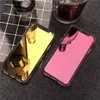 1 pezzo di vetro temperato a specchio colorato per iPhone X Xs Max Xr Proteggi schermo iPhone 6 6S 7 8 più pellicola protettiva a specchio4531076