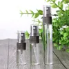 Spray garrafas transparentes 3ml 5ml 10ml Perfume dispensação Spray de Óleo Essencial Glass Container com fino da névoa Atomizador