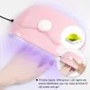 ND005 54W UV LED Uvled Nail Droger Lamp voor nagels met 18 LED's Lampen voor het genezen Gel Pools Auto Sensing Nail Manicure Tools