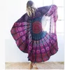 Hot 35 Sty Mandala Chiffong Round Beach Handduk Kasta Tapestry Hippy Boho Gypsy Dukduk Badhandduk Ny Bohemian Wind Square Beach Handduk B680