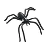 فاسق أسود العنكبوت أقراط هالوين 3d الحيوان أقراط الأوروبية خمر الأزياء والمجوهرات الأذن الكفة أقراط ثقب المجوهرات