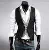 Mens Suit Vest Custom made Brand Designer Formal Business Dress Slim Fit Gilet Male Sleeveless Waistcoat