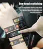 Heet C1Plus 0.96 Inch Kleurenscherm Hartslag Bloeddruk Slaapt Monitoring Bluetooth Sports Smart Watch Armband Multi-Language