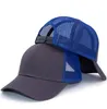 Uniseks pet effen mesh baseball caps verstelbare snapback hoeden hip hop trucker cap mode blanco trucker hoed 15 kleuren DW53544939831