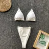 Bikinis Set Women High de Cut Thong 2022 String Baddräkter Badkläder Suits Femme Sexig Beige Maillot Invisible Bathing Bain8186888