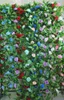 245 cm Sztuczny Jedwab Kwiat Rattan Dekoracja Ślubna Sztuczna Rose Flower Vine Party DIY Decor Fotografia Rekwizyty Kwiaty Garland