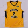 2020 Murray State Basketball Jersey Ncaa College Morant Tevin Brown KJ Williams Anthony Smith Chico Carter Jr. Jaiveon Yeves Daquan Smith