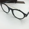 Fashiontf5455 UNISEX Okrągły planmetal doublebridge Glasses4820145 Model Style Optyczna Rama Sprężyna do recepty Full7628394