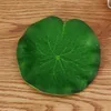 10-60cm artificial PE foam lotus leaf water lily floating pool plant aquarium fish pond decoration home garden decoration