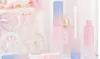 Leerer Lipglossrohr rosa Blau -Gradienten Lipglasur DIY Lippenstift Kosmetischer Packungsbehälter 50pcslot 9466160