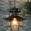 Vintage Pendant light Metal Industrial lamp Ceiling light Chandelier Fixtures Cage Edison Nordic Retro Loft Lamp Home decoration