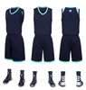 2019 nouveaux maillots de basket-ball vierges logo imprimé taille homme S-XXL prix pas cher expédition rapide bonne qualité bleu foncé DB004n