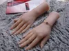 High Quality Silicone Lifelike Hand Mannequin Dummy Hands For Ring Jewelry Display with Nails