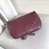 Designer- new ladies' hand bag makeup bag by Italian designer high-end customized hand woven soft ladies' bag