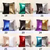 Sequin Mermaid Kussenhoezen Pailletten Kussensloop 40 * 40 cm Kussenhoes Woondecoratie Sofa bed Decor decoratieve kussensloop