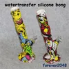 Siliconenwaterpijp bongs waterpijp fda rookpijpen tabak handpipe glazen bong waterpijp