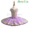 Stage Wear girls sleeping beauty variation Pre-professional ballet tutus women Raymonda tutu dress cream white and gold classical 323a