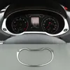 자동차 스타일링 자동차 속도계 장식 프레임 스테인레스 스틸 주행 거리계 커버 트림 Audi Q3 2013-2017 인테리어 액세서리