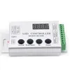 DC5-24V HC008 프로그래밍 가능한 무선 RGB LED 픽셀 컨트롤러 2048 픽셀 133 WS2812B WS2811 LED 매직 컬러 스트립에 대한 효과 모드