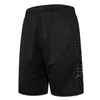 Quick Dry Men's Sports Basketball Shorts Elastic Waist Men Running Shorts with Zipper Pocket Reflective Stripe Jogging