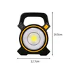 Solar COB camping USB horse lamp IP65 search maintenance light camp light flood light small hanging lamp portable lamp