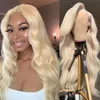 613 Blonde Body Wave Full Lace Wigs Human Hair Medium Size Cap Swiss Lace Malaysian 134Lace Front Remy Hair Wigs For Black Women1004902