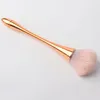 multifunction makeup brush Waist Nail Brush Duster Makeup Brushes Rainbow powder slim pretty waist cleansing brush tool KKA7756