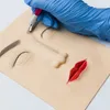 3D Microblading Tattoo Practice Skin Cosmetic Permanent Makeup Eyebrow Lips Practice Skin Tattoo Tools 10Pcs
