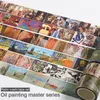 Vintage Van Gogh Washi Tape Set Masquage Scrapbooking Autocollants Décoratifs Bullet Journal Stationnaire Pastel Adhésif Papeterie T200229 2016