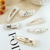 Mix Style White Pearl Hair Clip Women Girls Pearl Barrettes Regalo per amore Fidanzata Accessori per capelli moda Prezzo all'ingrosso