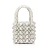 Sacchetti di perle fatti a mano da donne borse da donna con spalla da sera serata elegante sacchetti trasversali in pericolo mini borsetto194o